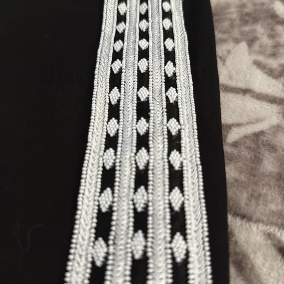 Joe's Jeans Skinny Ankle Diamond Tux Jeans Pants Black & White - Picture 3 of 4